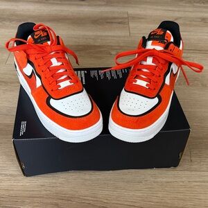 Nike AF1 Shadow  DQ8586 800 Orange Black White Sneakers